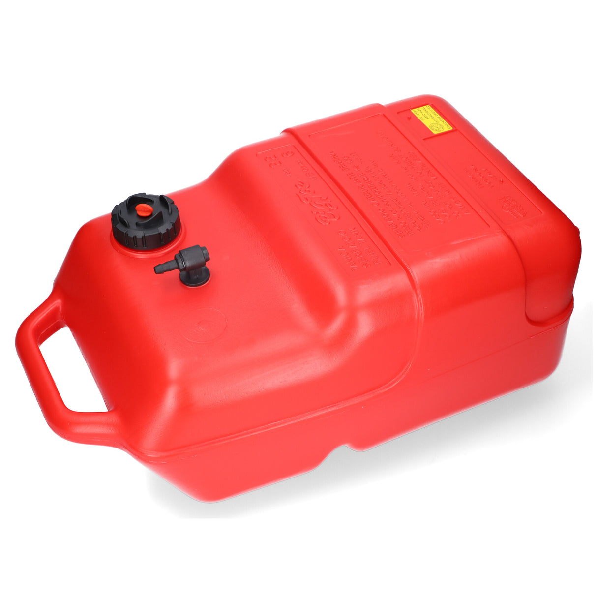 Kraftstofftank HDPE, 8mm Anschluss, ISO-zertifiziert mit Sicherheitsverschluss und Entlüftungsschraube - (Optional mit Füllstandsanzeige)