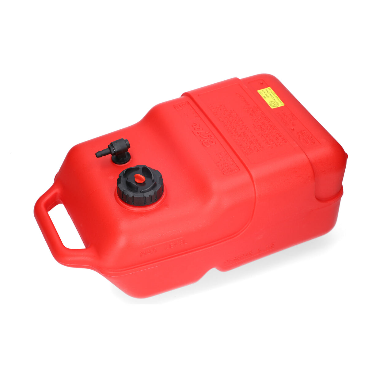 Kraftstofftank HDPE, 8mm Anschluss, ISO-zertifiziert mit Sicherheitsverschluss und Entlüftungsschraube - (Optional mit Füllstandsanzeige)