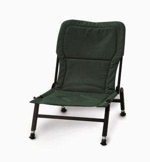 Zebco Angelstuhl solider Karpfenstuhl, Klappstuhl höhenverstellbare Alufüße, 100% Polyester