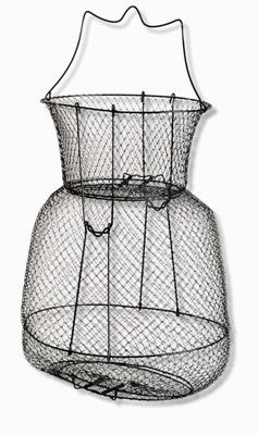 Drahtkescher Setzkescher, selbststehend, neu, Durchmesser 45 cm, Höhe 55 cm