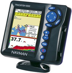 Trackfish GPS antenna 6500, fish finder 50-200 kHz, waterproof and high-precision