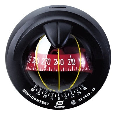 Kompass Mini-Contest 2 Schwarz, Navigationswerkzeug, kompakt und robust