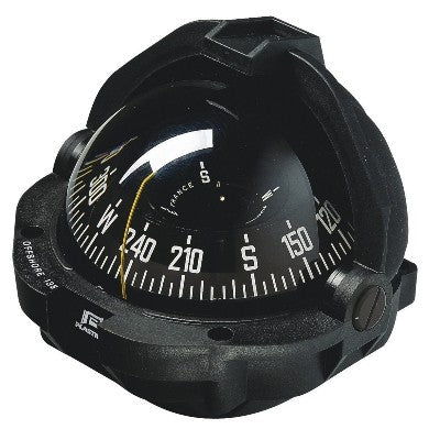Kompass Offshore 135, seemännischer Kompass für Motorboote, einklappbare Schutzhaube und Beleuchtung