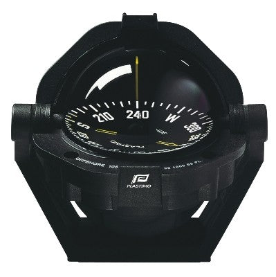 Kompass Offshore 105 Motorboot-Kompass 5-9m, Kurswiederholung 30°, Schutzhaube einklappbar