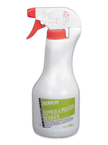Yachticon Carpet and Upholstery Cleaner 500ml, stain remover for all fabrics, easy to use
