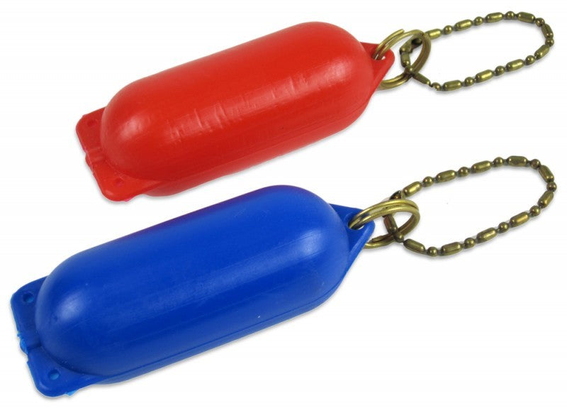 Schwimmender Schlüsselanhänger Auftrieb 20 g, Bootsschlüssel-Träger, Kugelkette Messing USP