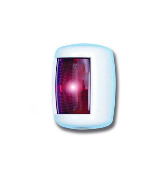 Mini Star port side light LED white, boat lamp UV-resistant polycarbonate, waterproof IP 56