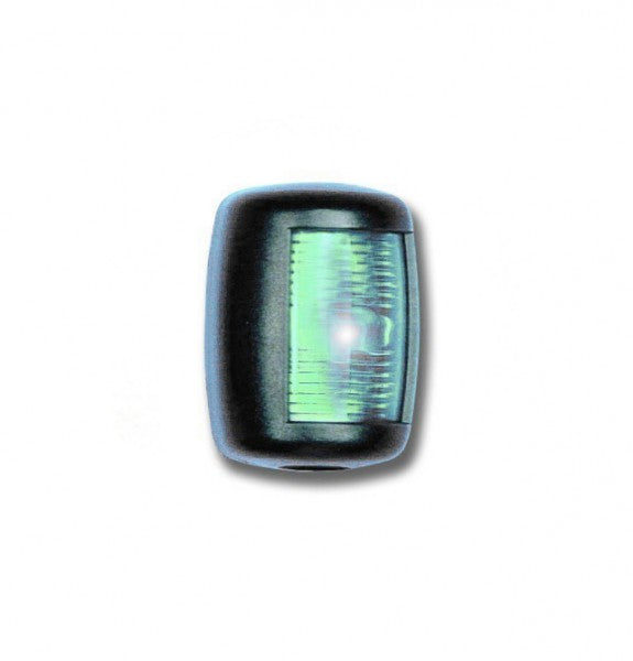 Steuerbordlaterne Mini Star Schwarzes Gehäuse mit LED