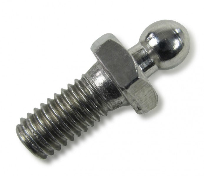 Sicherheitsverschlussunterteil Messing verchromt, metrisches Gewinde, 18x9mm Schrauben für Verdeck und Sonnensegel, inkl. Mutter