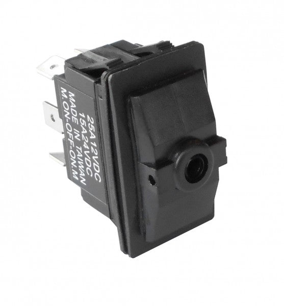 Taster Schalter 12V 25A Belastung, Einbaumasse 22x37 mm, konfigurierbares Schaltpaneel