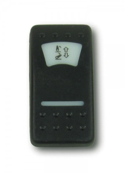 Wippe Schaltpaneel Gangway-Symbol heben/senken, Schalterabdeckung, individuell anpassbar