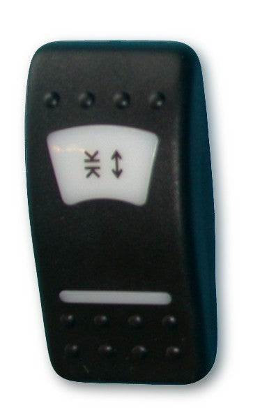 Wippe Schaltpaneel Symbol Heck Kontrolle, Wippschalter, individuell anpassbar