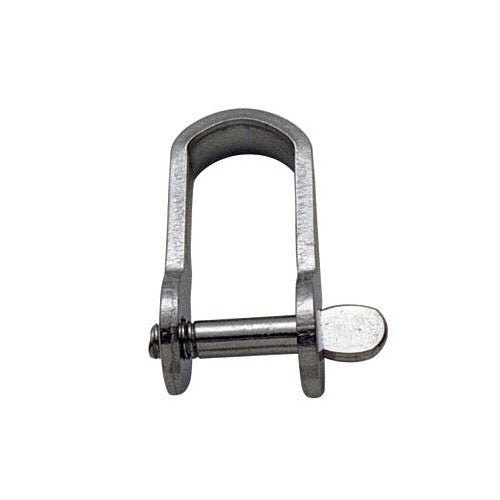 Flachschäkel Ø 5 mm AISI 316 V4A-Edelstahl, Schäkel, hohe Zugfestigkeit 1100 daN