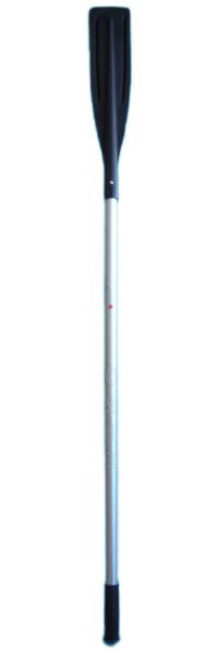 Paddel Aluminium 165 cm, Ruder, bruchfestes ABS Kunststoffblatt