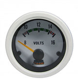 Voltmeter X-Line 8/16 Volt Weiß