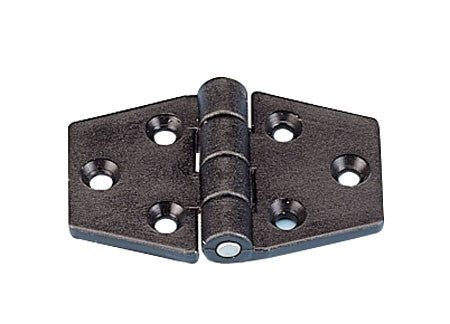Scharnier Kunststoff Schwarz 40x63mm