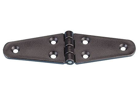 Scharnier Kunststoff Schwarz, Scharnierband, 40x135mm