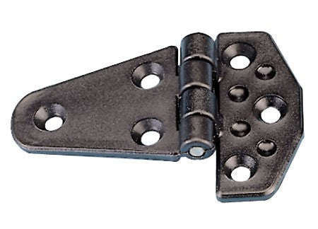 Scharnier Kunststoff Schwarz 60x80mm
