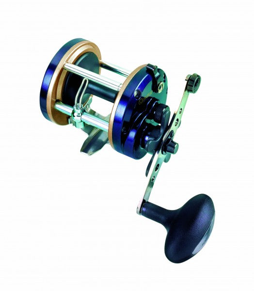 Hypercast multiplier reel left-hand sea trolling, fishing reel, stainless steel ball bearing carbon spool
