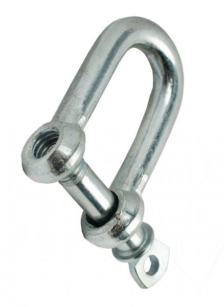 Schäkel gerade verzinkt 6 mm
