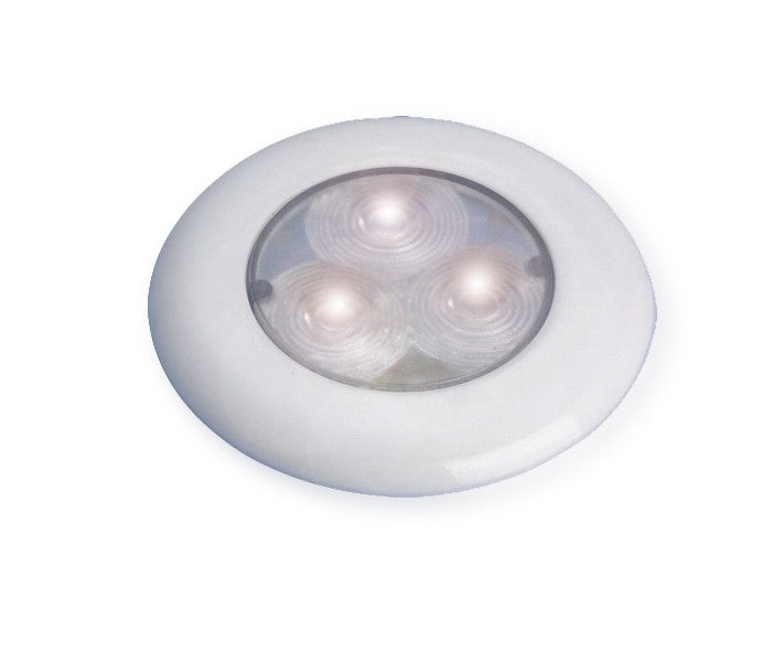 LED Einbaustrahler 3 weiß Ø 76 x 48 mm Salon-Spotlights, energiesparend