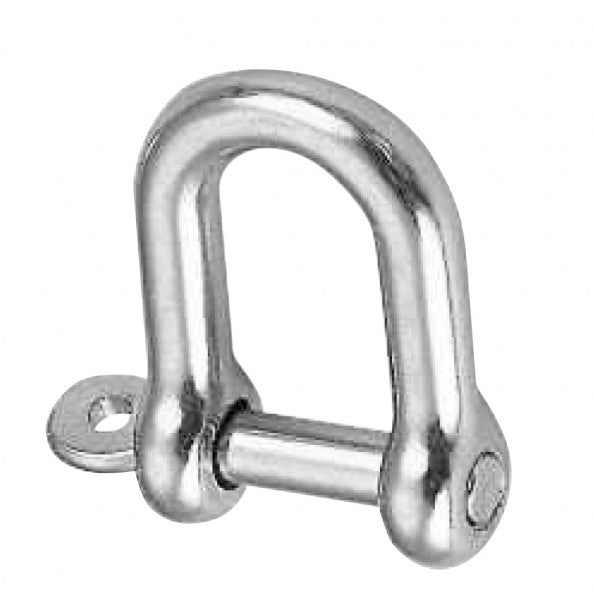 Rundschäkel mit unverlierbarem Bolzen 10 mm