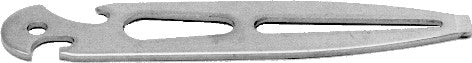 Stainless steel shackle key, stainless steel A4, key, dimension L: 100 mm, dimension A: 32 mm