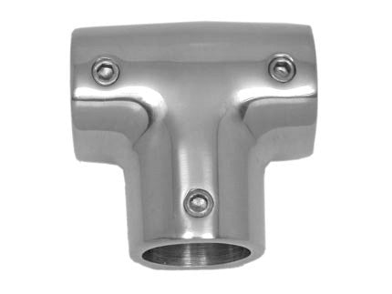 Edelstahl T-Stück 90° 25 mm Rohrverbindung, Edelstahlfitting, Rostfrei A4