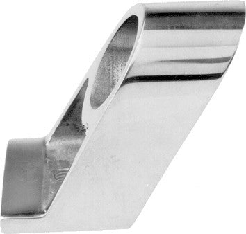 Handlaufdurchlass Edelstahl 60° Rohr-Ø 25 mm, Steckdurchführung, A4 Qualität