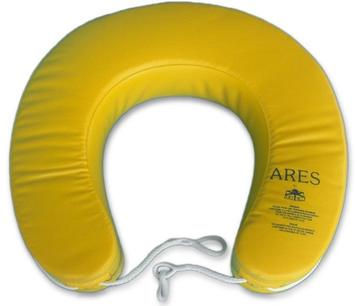 Rettungshufeisen Rettungsring ARES Gelb 15kg Auftrieb
