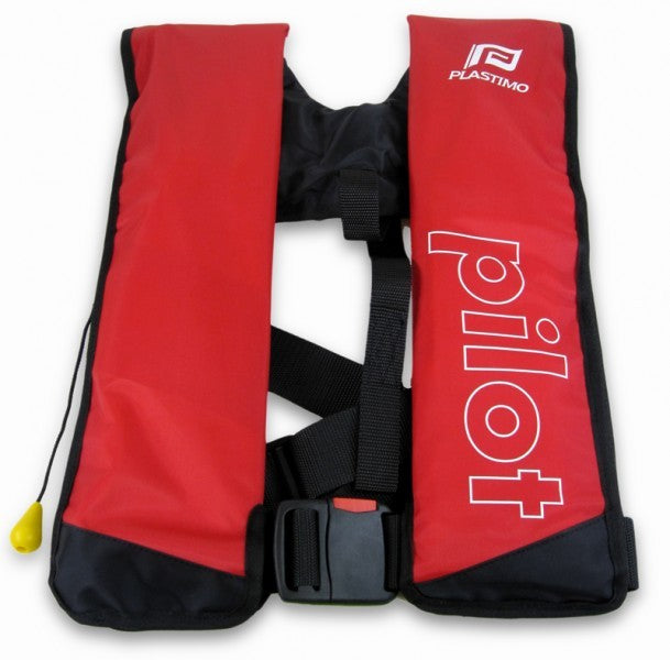 Pilot Manual Lifejacket 150 N Robust air chamber, safety vest with additional outer shell -