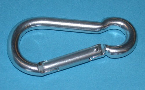 Karabinerhaken 6mm Aluminium farbig gemischt