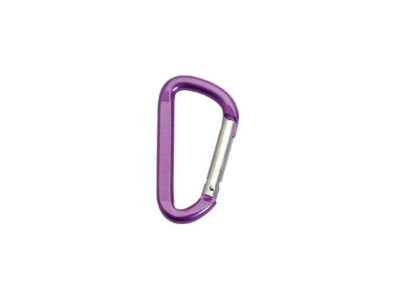 Karabinerhaken Flat 5mm Aluminium lite pink