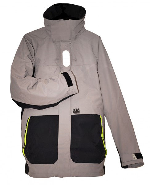 Segeljacke XM Coastal Größe M Grau/Schwarz