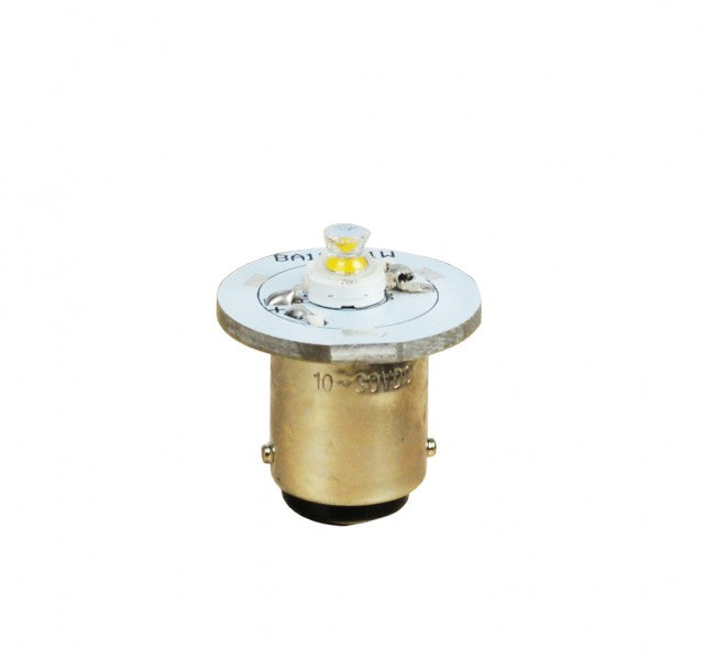 LED-Birne Ankerlicht 12-24 V, Rundstrahler BA15D, starke Lichtbündelung