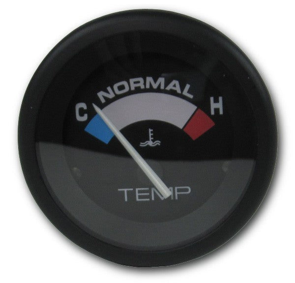 Mercury Wassertemperatur Anzeige Schwarz