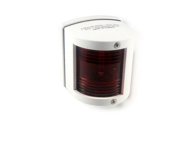 Backbordlaterne Utility 112,5° Weiß mit LED