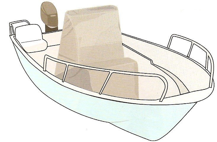 Steuerstandabdeckung UV-beständig, Polyester 300D, inkl. Aufbewahrungstasche - XS – XXL