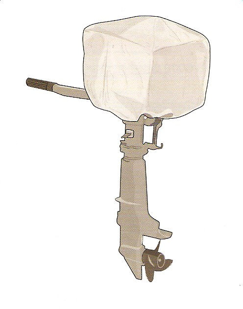 Abdeckhaube für Außenbordmotor Gr. S