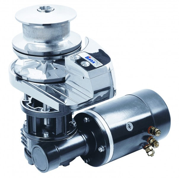 Bada Ankerwinde 1000W Edelstahl 12 V mit Verholspill