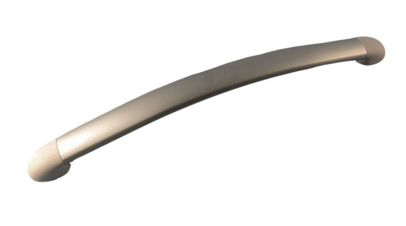 Handlauf Aluminium Endstücke Weiß 400 mm, Geländerhalterung, robust und langlebig