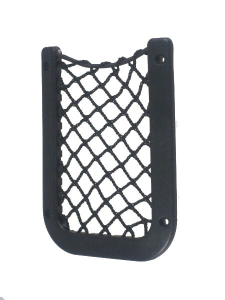 Ablagenetz Schwarz elastisches Netz 126mm x 97mm, Handy-Netz, universales Kleinteile-Accessoire