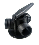 Dreiwegehahn Nylon für 25 mm Schlauch, bruchfest und resistent, ideal für vielseitige Anwendungen - 25 mm oder 38 mm Anschluss