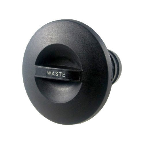 Tankstutzen Kunststoff strapazierfähig 38 mm, Füllstutzen, stoßfest mit Verschlusskette