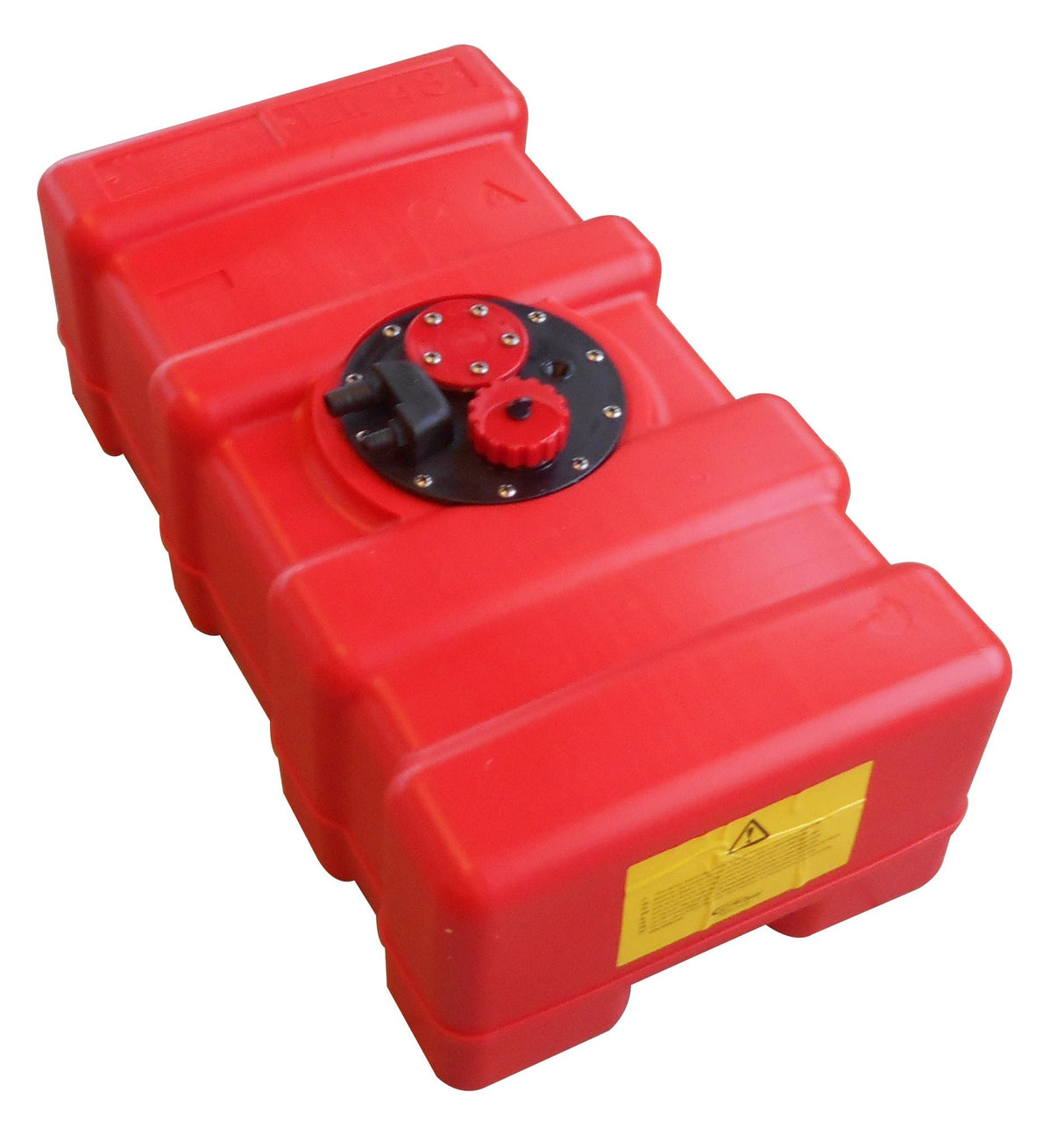 Fuel tank, fixed installation, suitable for petrol and diesel, EN ISO 21487 approved - 33 - 140 liters