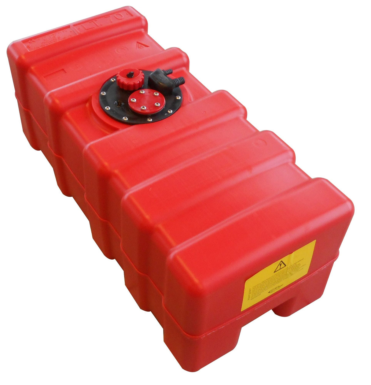 Fuel tank, fixed installation, suitable for petrol and diesel, EN ISO 21487 approved - 33 - 140 liters