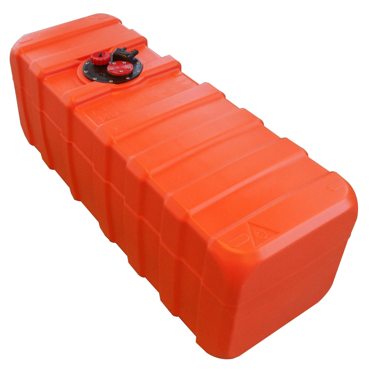 Fuel tank, fixed installation, suitable for petrol and diesel, EN ISO 21487 approved - 33 - 140 liters