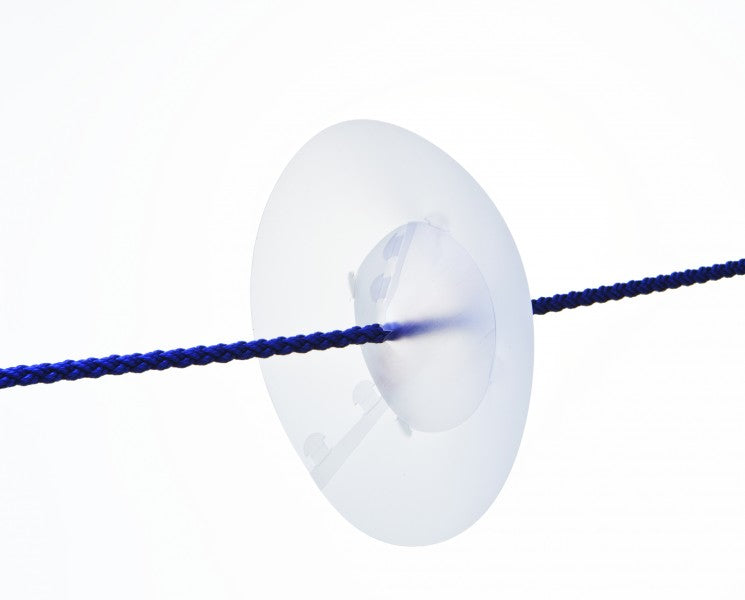Rattenschutz Rattenteller Kunststoff, Durchmesser 180 mm, für Festmacherleinen 10-22 mm