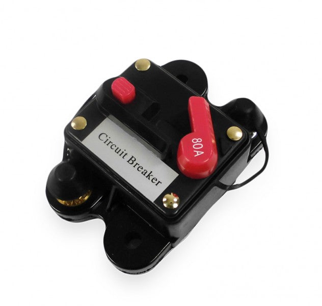 80 A steam and watertight circuit breaker, circuit breaker, manually switchable