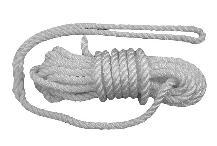 Spezial Festmacherleine 15 m 14mm, Festmacher Seil, Spleißschlinge & hohe Bruchfestigkeit
